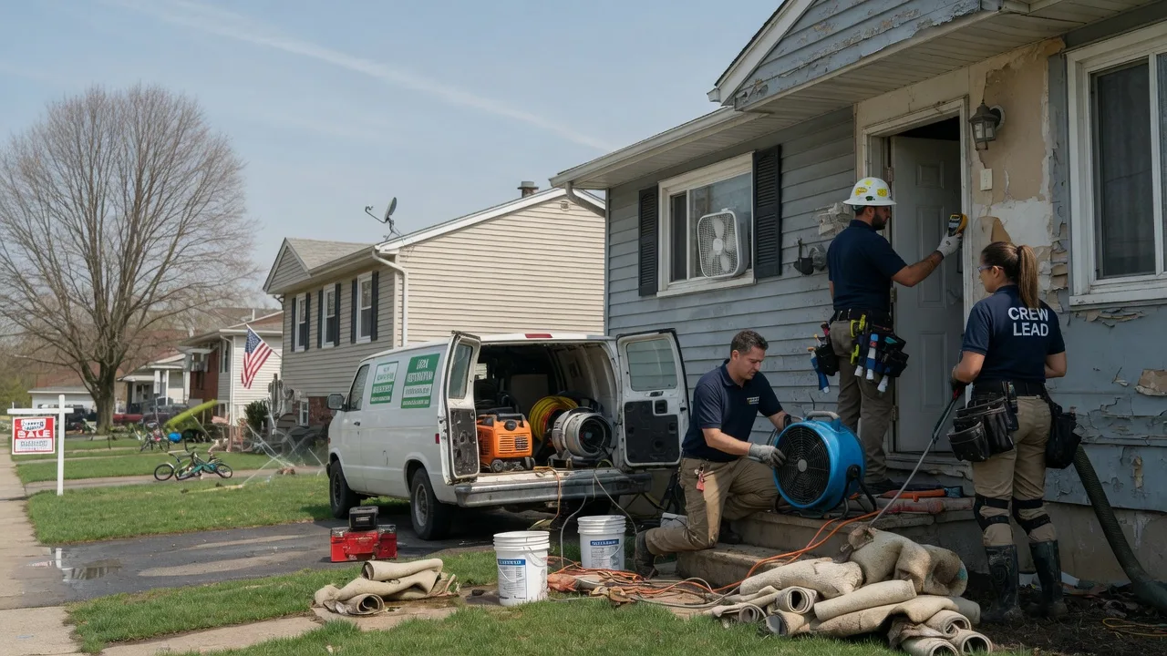 Flood Cleanup in Hubbard Lake, MI near me